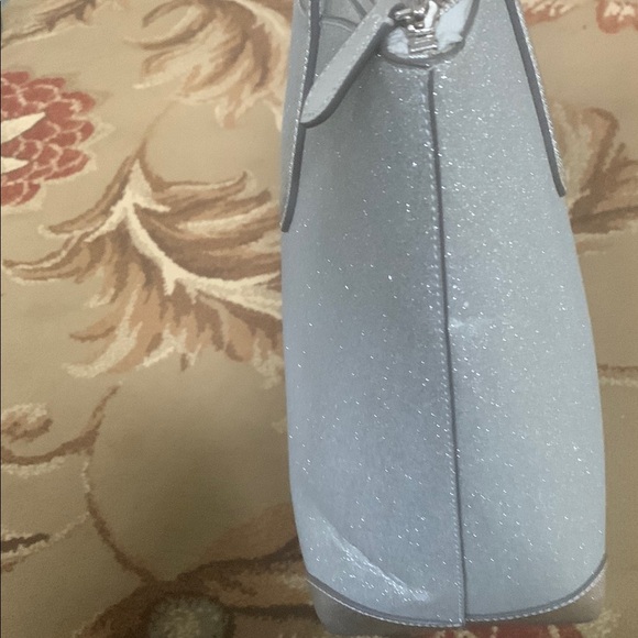 Kate Spade Silver Tote Bag with Structured Design - Picture 6 of 9